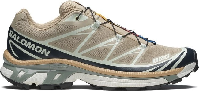 Salomon XT-6 oxford tan/carbon/clearly aqua