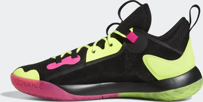 adidas Harden Step Back 2.0 core black/shock pink/team solar yellow (Herren)