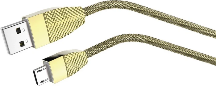 Hama Pineapple USB-Kabel 1m USB A Micro-USB B anthrazit/gold/rosegold/silber