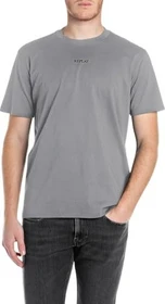 Replay Jersey Rundhals T-Shirt kurzarm lead grey (Herren)
