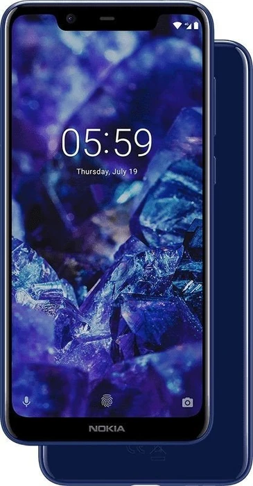 Nokia 5.1 Plus Dual-SIM blau