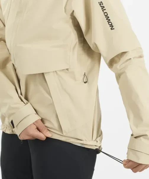 Salomon Outerpath Pro 2.5L Funktionsjacke white pepper (Damen)