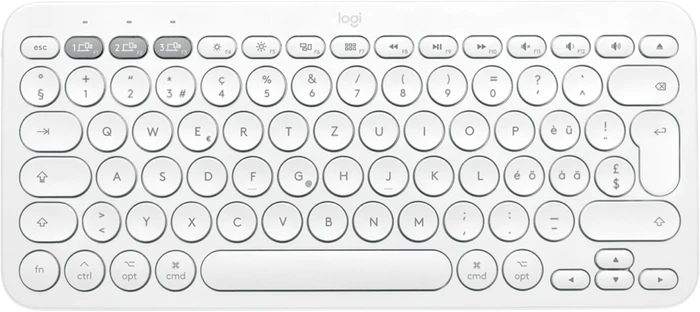 Logitech K380 Multi-Device Keyboard for Mac, Off-White, Bluetooth, CH