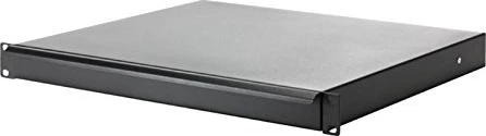 Adam Hall 01 Eco 19" Rackschublade, Stahl, schwarz, 1HE