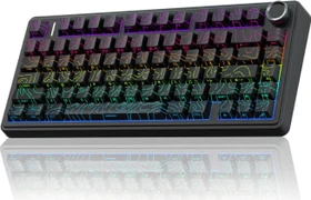 Aula F75 Pro, Black Contour, LEDs RGB, hot-swap, LEOBOG Seiya Star Vector, USB/Bluetooth, US