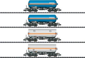 Trix - Spur N - Wagen-Set Druckgas-Kesselwagen