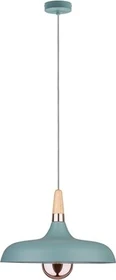 Paulmann Neordic Juna Pendelleuchte 1-flammig grün/kupfer/holz