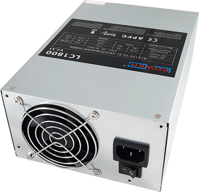 LC-Power LC1800 V2.31 Mining-Edition 1800W, ATX 2.31
