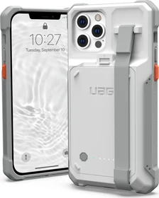 UAG Workflow Healthcare Battery Case für Apple iPhone 12/12 Pro weiß/grau