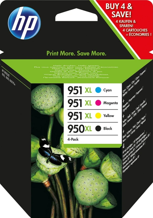 HP Tinte 950 XL/951 XL Rainbow Kit