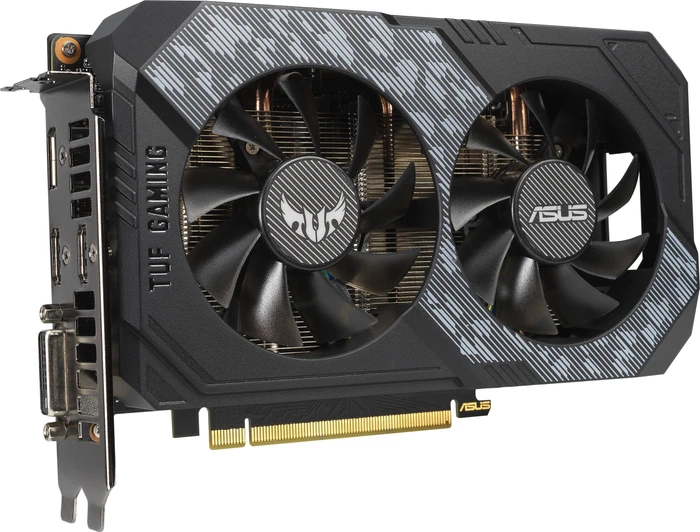 ASUS TUF Gaming GeForce RTX 2060, TUF-RTX2060-6G-GAMING, 6GB GDDR6, DVI, 2x HDMI, DP