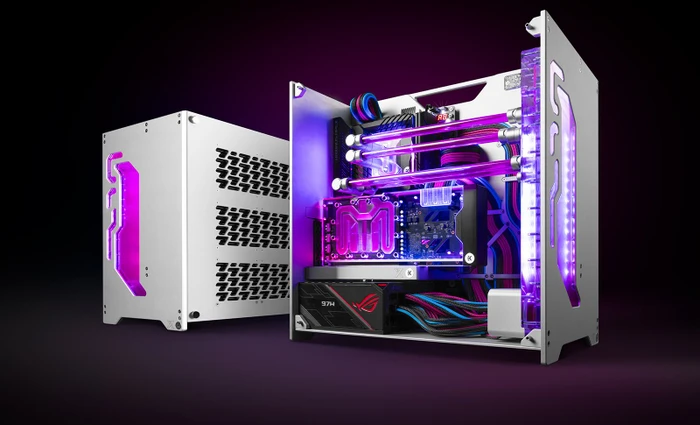 EK Water Blocks EK-Quantum Torsion A60 Silver Limited Edition, silber, Glasfenster