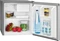 Bomann KB 7245 Tisch-Kühlschrank inox-look Vorschaubild
