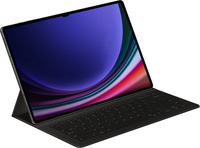 Samsung EF-DX910 Book Cover Keyboard Slim für Galaxy Tab S9 Ultra / Tab S10 Ultra, schwarz, DE
