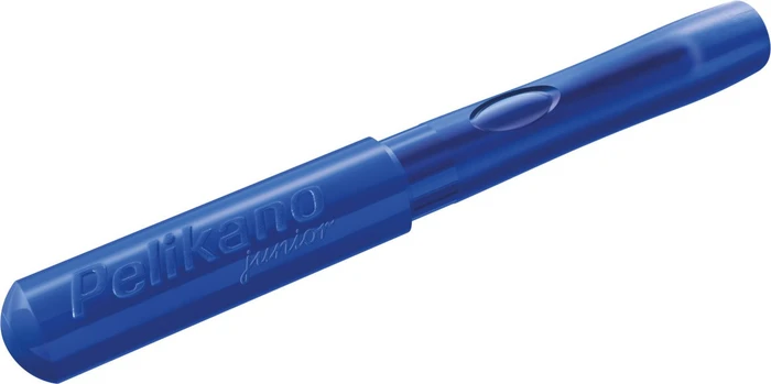 Pelikan Pelikano Junior blau, linke Hand, Faltschachtel