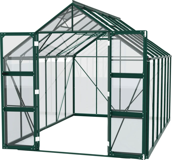 Vitavia Domus 9900 ESG 3mm Gewächshaus smaragd