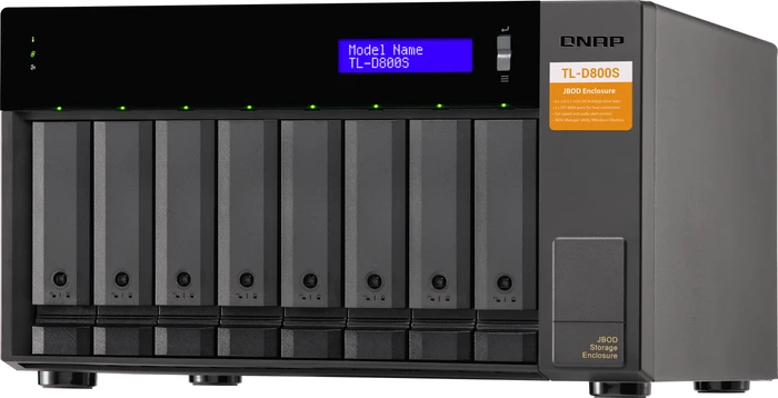 QNAP Expansion Unit TL-D800S, 2x Mini SAS