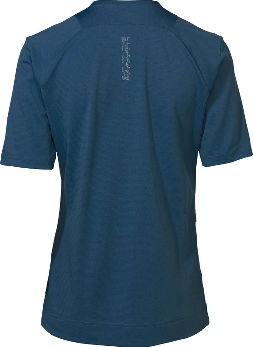 Vaude Tremalzo Q-Zip Trikot kurzarm dark sea (Damen)