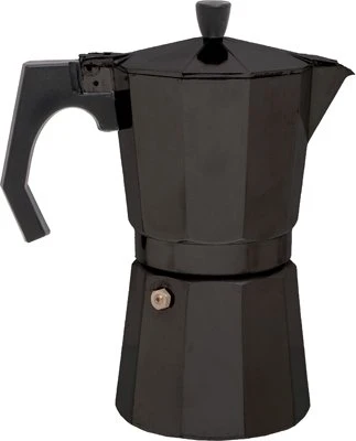 Origin Outdoors Bellanapoli 9 Tassen Espressokanne schwarz