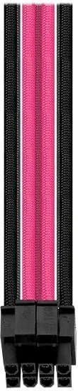 Thermaltake TtMod Sleeve Cable Verlängerung 30cm, schwarz/pink
