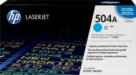 HP Toner 504A cyan