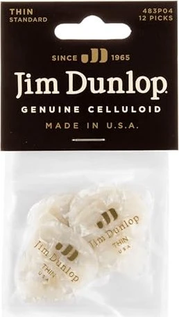 Dunlop Celluloid White Pearloid Pick