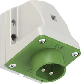 PCE CEE-Wandgerätestecker 16A 2p 24/42VAC >400-500Hz IP44 TWIST