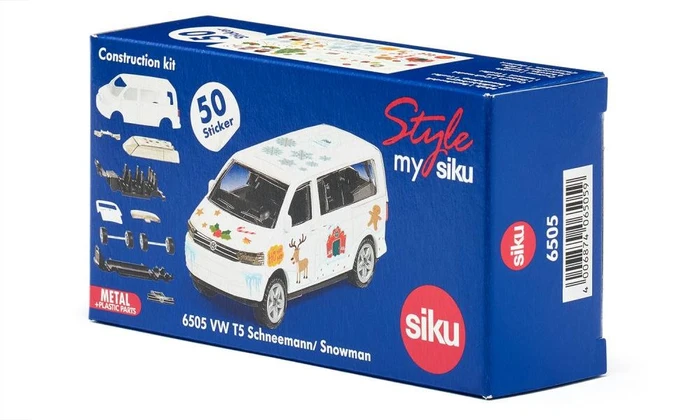 SIKU Style my siku VW T5 Schneemann