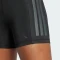 adidas Optime 3-Streifen Hose kurz schwarz (Damen) Vorschaubild