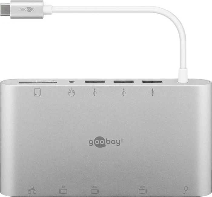goobay USB-C Multiport-Adapter, USB-C 3.0 [Stecker]