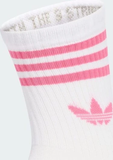 adidas 3-Streifen Crew Socken, 3 Paare