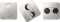 Bachmann Twist 2, 1-fach, 1x USB-Charger A/C, eckig, 2m, Edestahl-Optik Vorschaubild