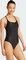adidas Iconisea Ribbed Padded Badeanzug schwarz (Damen) Vorschaubild