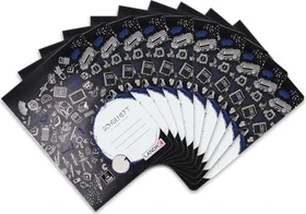 Landré Schulheft, A5, Lineatur 1, 16 Blatt, 10er-Pack