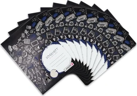 Landré Schulheft, A5, Lineatur 1, 16 Blatt, 10er-Pack
