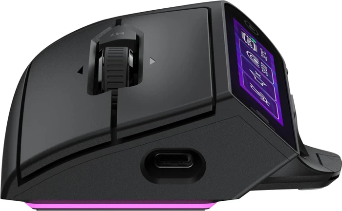 Turtle Beach Command Series MC7 Wireless Touchscreen Gaming Mouse, schwarz/bronze, USB/Bluetooth