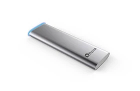 Plextor EX1, silber, 128GB, USB-C 3.1