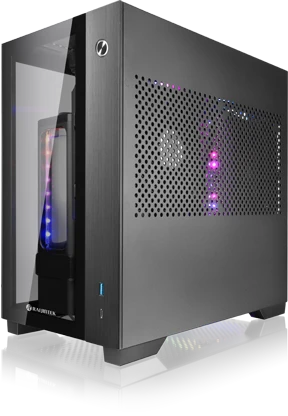 Raijintek Paean Mini, Glasfenster, Mini-ITX