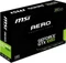 MSI GeForce GTX 1080 Aero 8G OC, 8GB GDDR5X, DVI, HDMI, 3x DP Vorschaubild