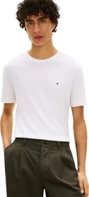 Tommy Hilfiger Roundneck Flag T-Shirt kurzarm weiß (Herren)