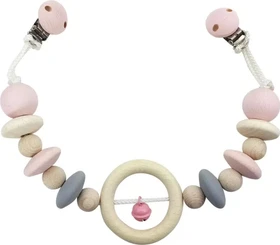 Hess Kinderwagenkette natur rosa
