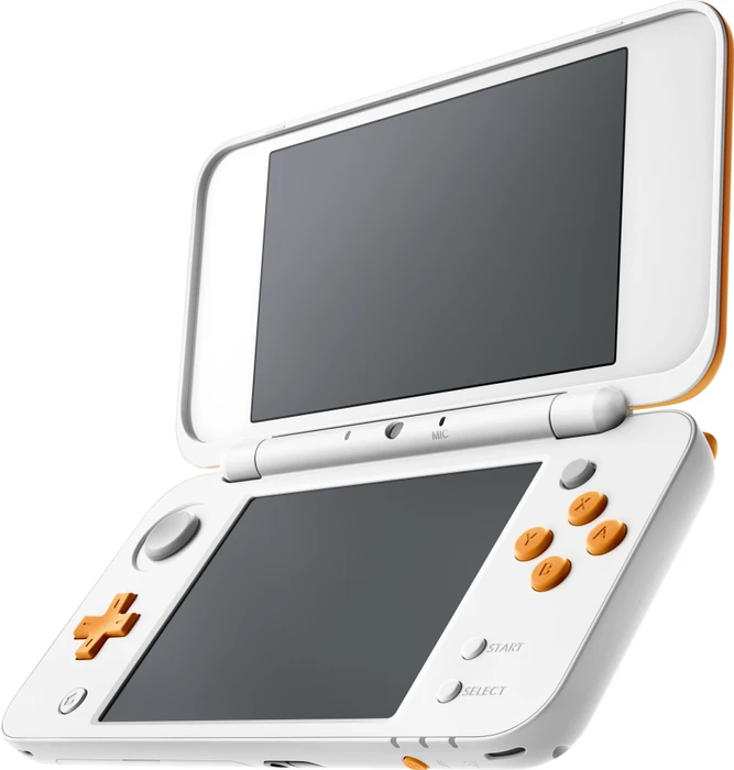 Nintendo New 2DS XL weiß/orange