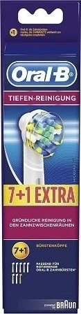 Oral-B Tiefenreinigung 7+1 Ersatzbürste, 8 Stück
