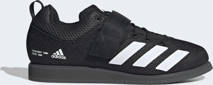 adidas Powerlift 5 core black/cloud white/grey six (Herren)