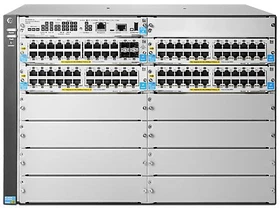 HPE Aruba 5400R zl2 Rackmount Gigabit Managed Switch, 92x RJ-45, 8x Erweiterungsslot, 4x SFP, PoE+ (J9826A / 5412R-92G-PoE+/4SFP)
