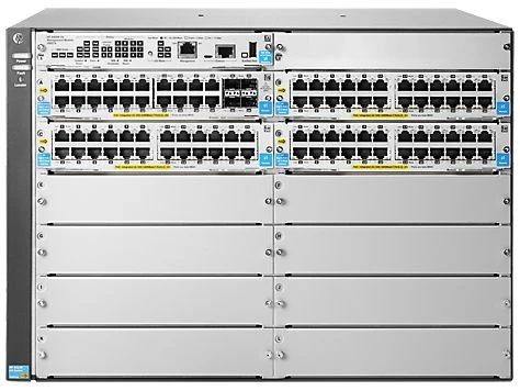 HPE Aruba 5400R zl2 Rackmount Gigabit Managed Switch, 92x RJ-45, 8x Erweiterungsslot, 4x SFP, PoE+