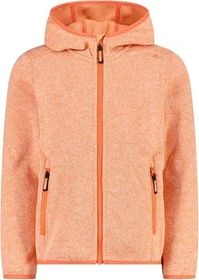 CMP Knit-Tech Meliert Fleece Jacke salmone/bianco (Junior)