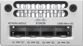 Cisco 10G Switch, 4x SFP+ (C3850-NM-4-10G)
