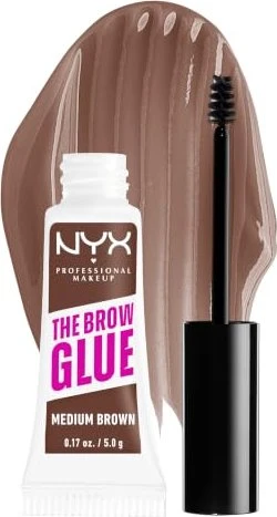 NYX The Brow Glue Instant Brow Styler medium brown, 5g