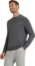 Falke Luxury Rundhals Pullover dark grey-heather (Herren)
